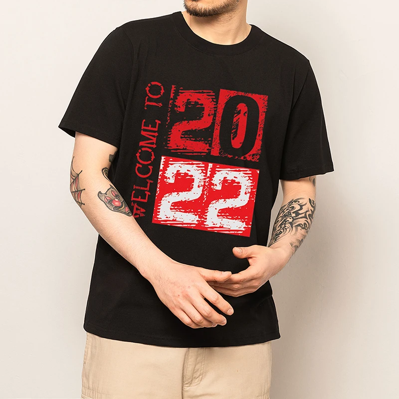 ExtFine Новинка лета 2022 мужские футболки хлопковые топы в стиле хип-хоп классические