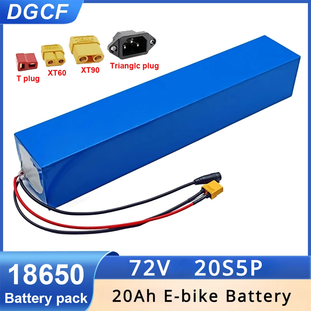 Аккумулятор литиевый 72 в 20 Ач 18650 литий-ионный аккумулятор для скутера карта