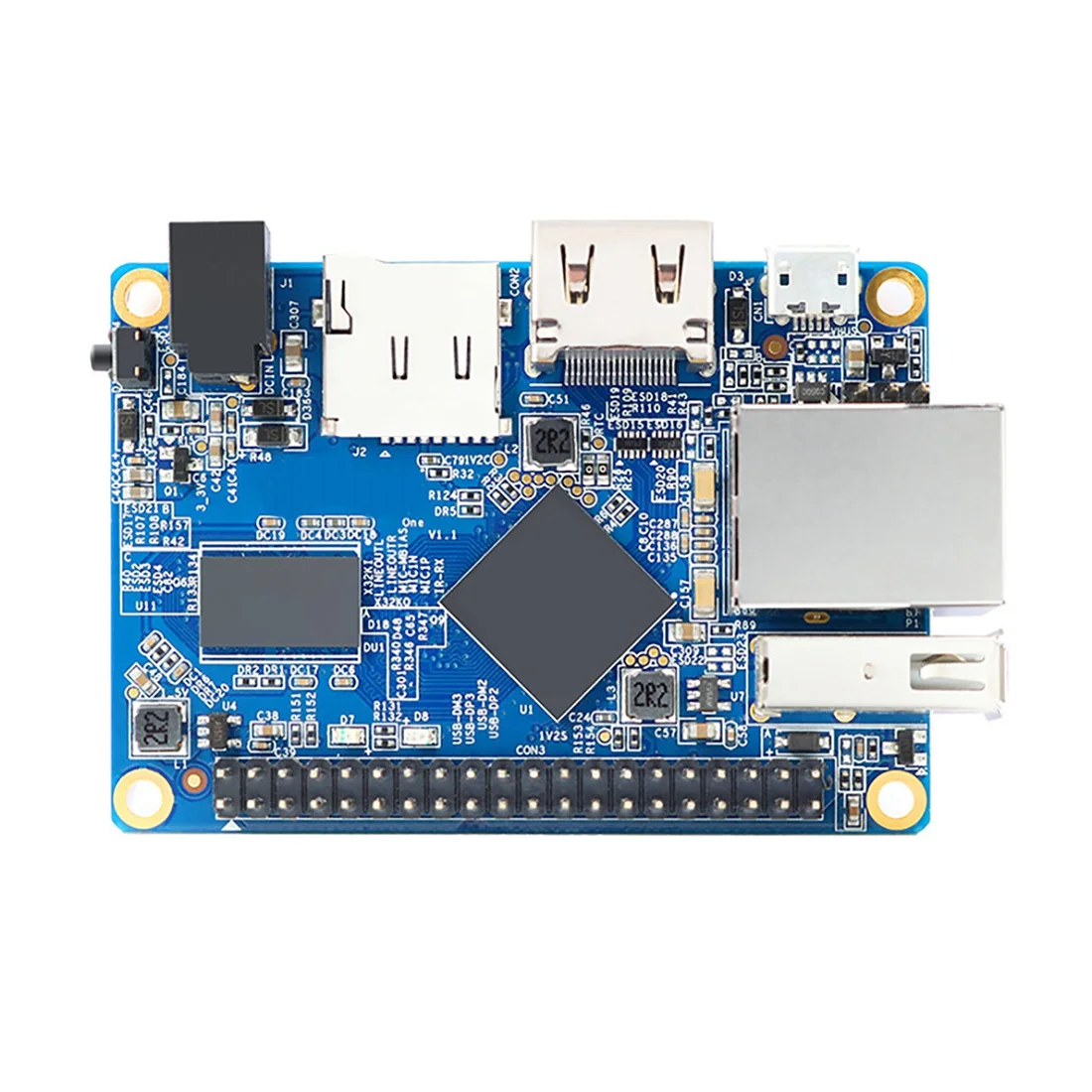 

Для Orange Pi One H3 ARM Cortex-A7 4-ядерная память DDR3 1 Гб, программируемая обучающая плата с открытым исходным кодом, макетная плата MCU