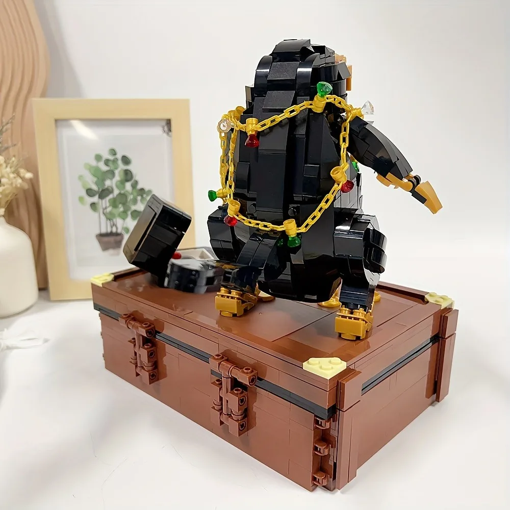 Модель Echidna Sniff строительные блоки 1404 шт. обучающие настольные украшения сделай