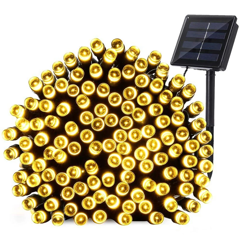 

12 Meters 100 LEDs Solar Decorative Outdoor Waterproof Light String