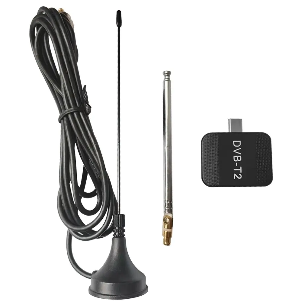 

DVB-T2 Receptor Micro-USB Tuner Mobile TV Receiver Stick For Android Tablet Pad 48.25 ~ 863.25 MHz Frequency Receiver