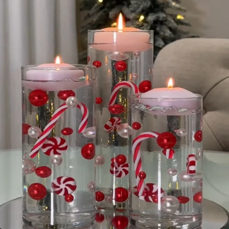 

DIY Christmas Decorations Creative Suspended Candles Christmas Craft Decorations Ornaments