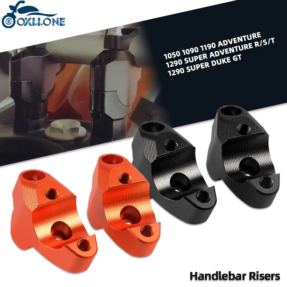 

Motorcycle Accessories Aluminum Handlebar Risers FOR 1050 1090 1190 Adventure 1290 Super Adventure R S T 1290 Super Duke GT
