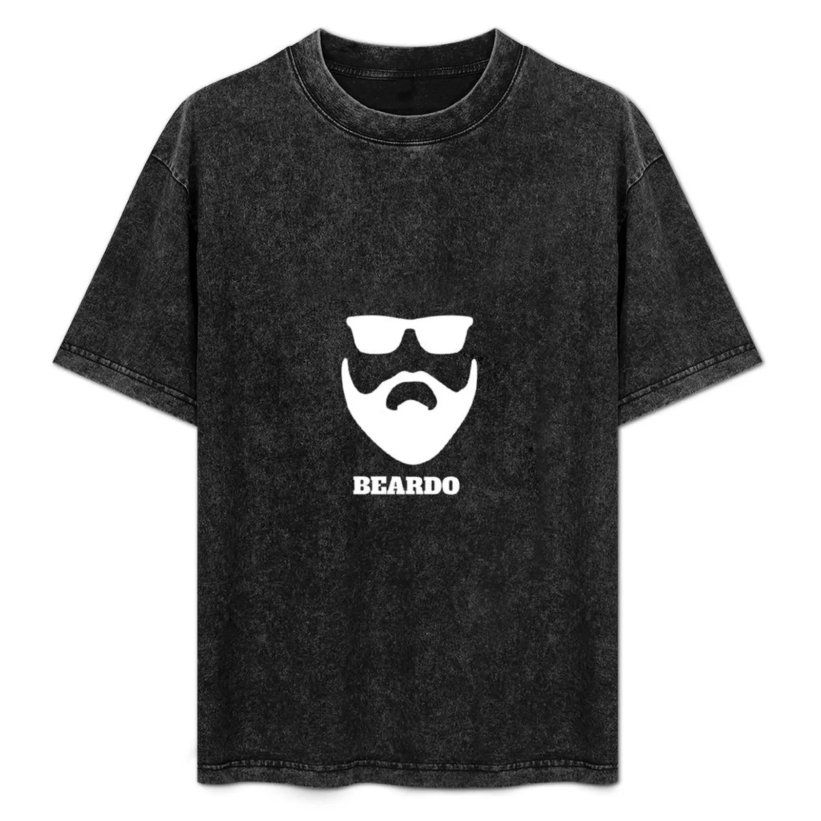 Фото Футболка Beardo, хлопковая футболка, футболка из 100% черного хлопка, простая мужская упаковка, футболка №1
