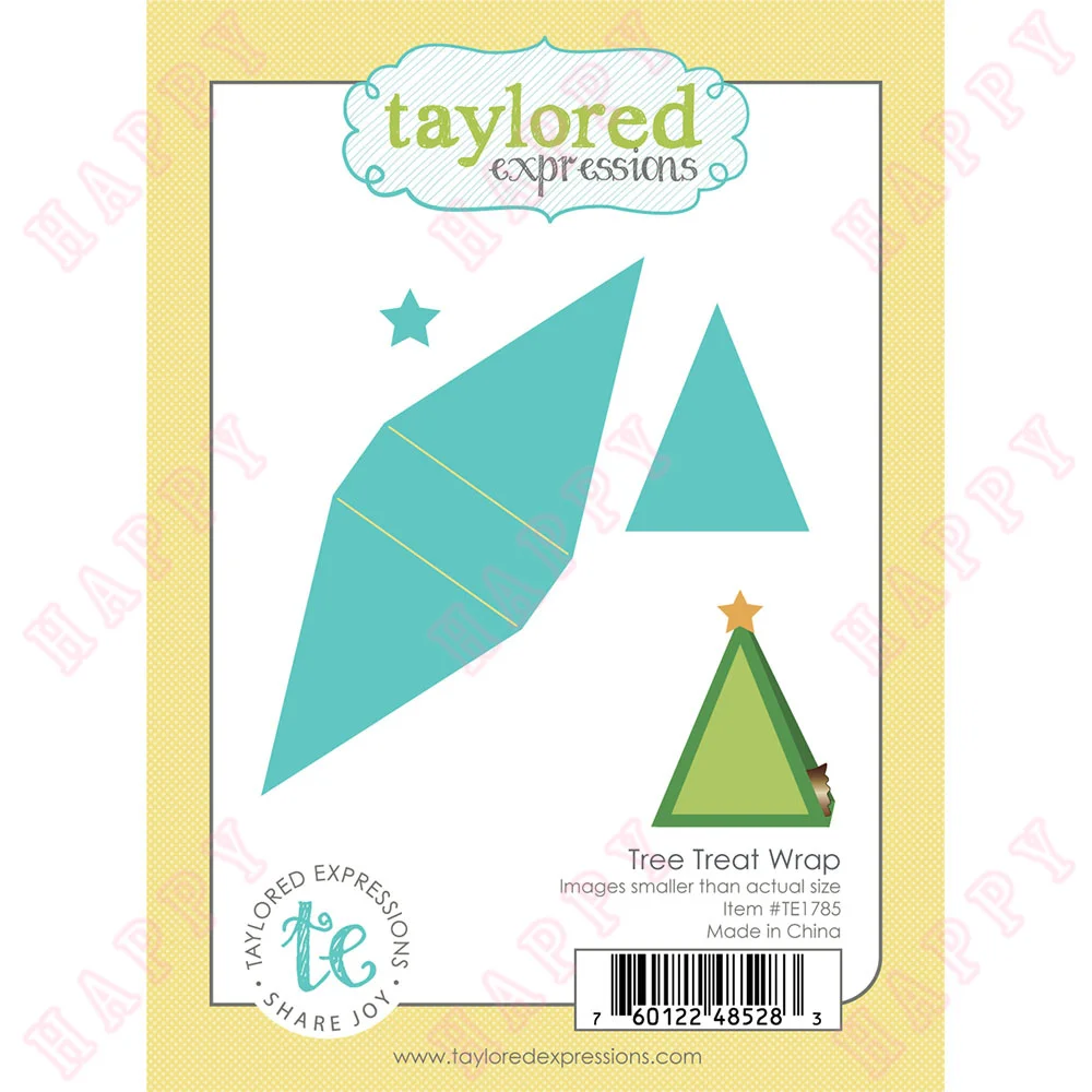 

Christmas Metal Cutting Dies Tree Treat Wrap Decoration For DIY Scrapbooking Diary Album Paper Template Card Embossing Handcraft