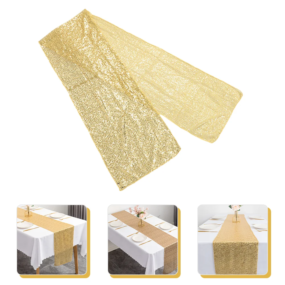 

Polyester Delicate Wedding Table Cover Party Table Runner Wedding Dinner Tablecloth Table Decoration Party Table Cover