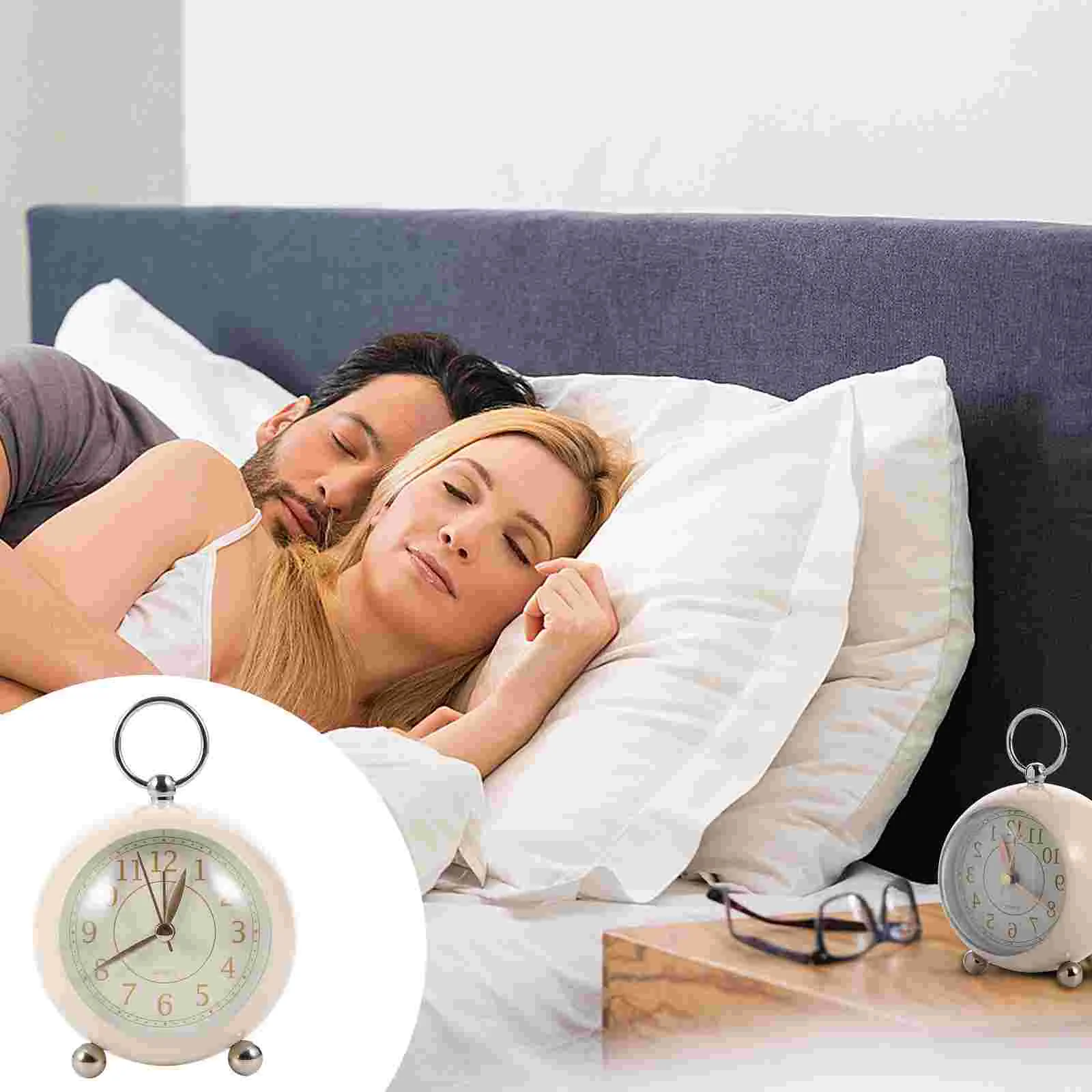 

LED Desktop Clock LED Digital Clock Kids Silent Clock Nativity Toys Kids Ring Alarm Clock Household Large Numerals Alarm Clock