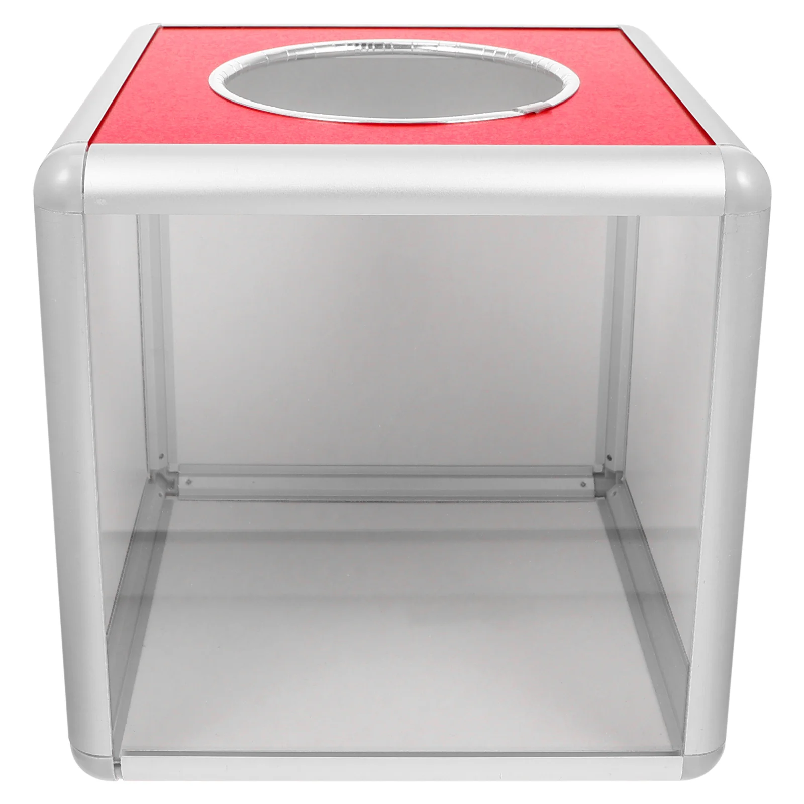 

Lottery Box Donation Ballot Box Ticket Box Bonus Transparent Suggestion Box Business Drawing Box for Local Charity Games