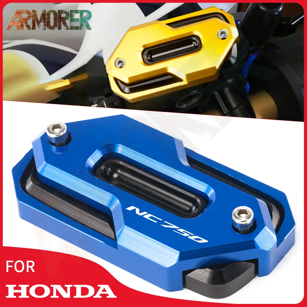 

Motorcycle CNC Aluminum Front Brake Reservoir Fluid Tank Cover Accessories For HONDA NC750 NC 750 NC750S NC750X 2012 - 2020