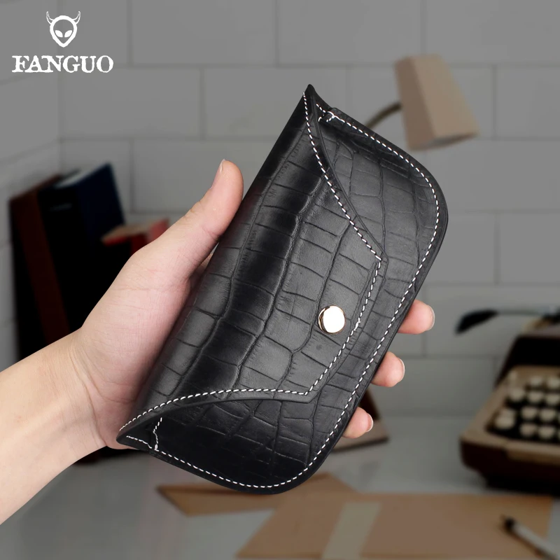 Высококачественный футляр для очков повседневный солнцезащитных из натуральной