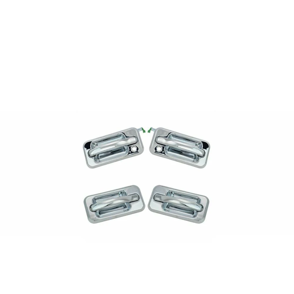 

Exterior Outside Door Handle All Chrome SET of 4 For Hummer 2003-2005 H2