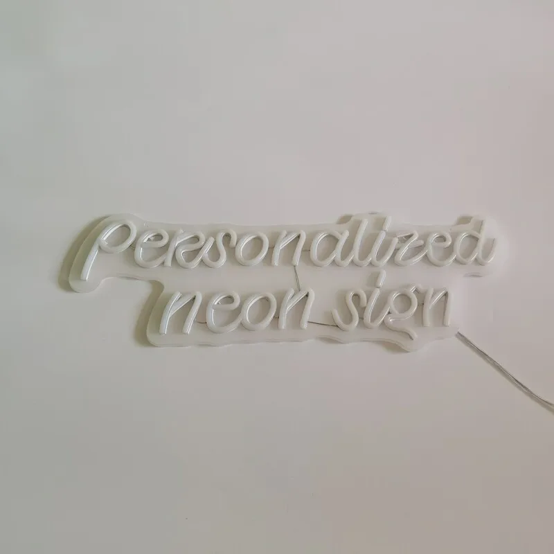 Неоновая вывеска на заказ для свадебного торжества индивидуальная неоновая дня