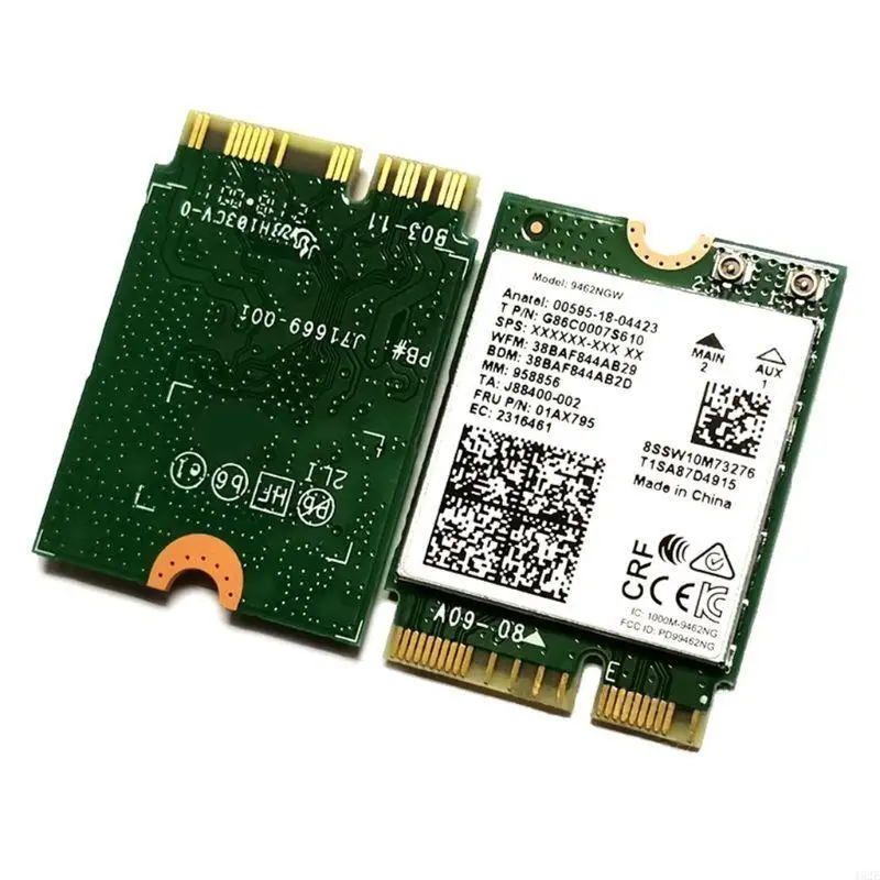 Фото 462E BT5.0 Беспроводная 802.11ax 2.4G поддержка MU-MIMO 9462NGW Гигабитная сетевая карта №3