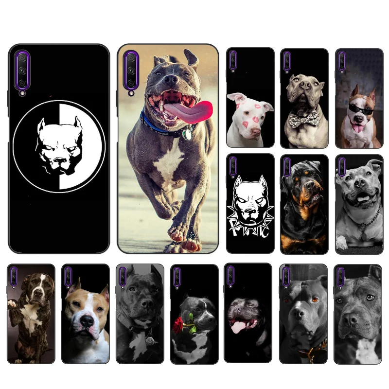 

Pit Bull Lovely Pet Dog Pitbull Phone Case for Huawei P50 Pro P30 P40 Lite P40Pro P20 lite P10 Plus Mate 20 Pro Mate20 X