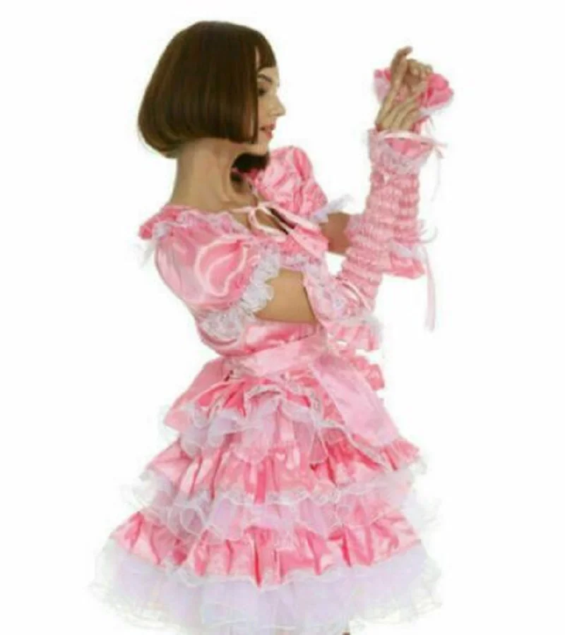 Горячее предложение французская Русалка розовая Запираемая костюм для косплея