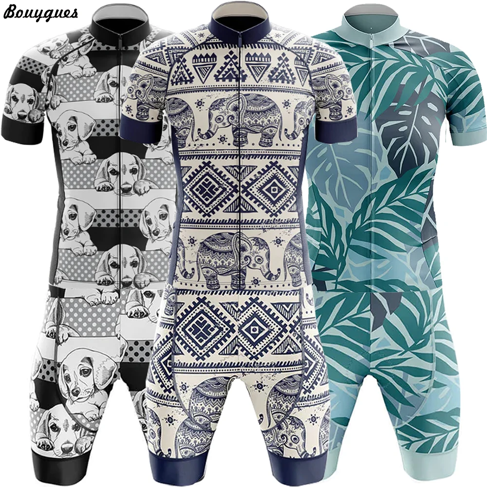 

2023 New Men Triathlon Team Short Sleeve Cycling Jersey Sets Maillot Ropa Ciclismo Outdoor sports Bicycle Clothing Bike Shirts