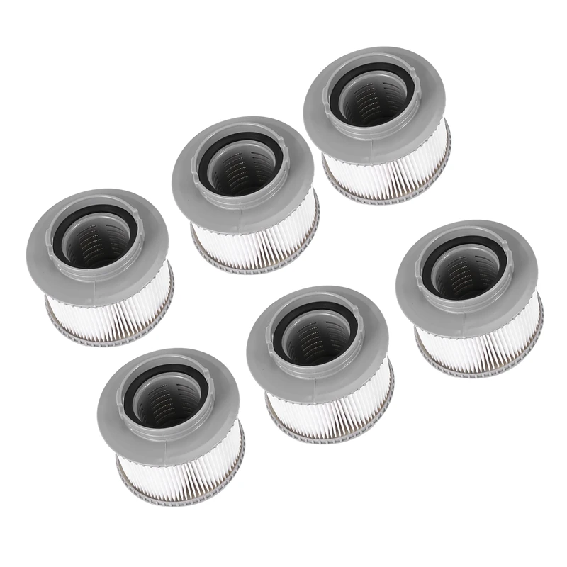 

6 X Filter for Mspa Filter Cartridge Fit Sweden Inflatable Spa Norway Switzerland France Inflatable Bath Replacement Filter Cart