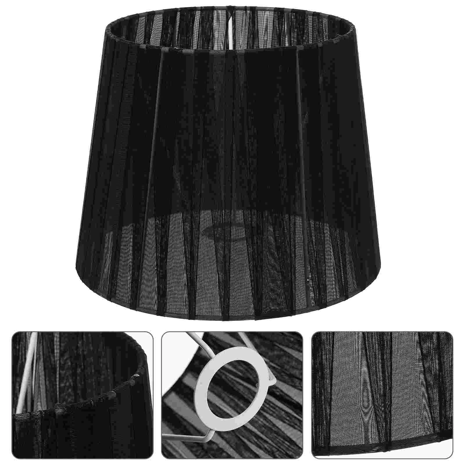 

Bedroom Ceiling Lampshade Fine Mesh Design Light Shade Breathable Drum Lampshade Replacement