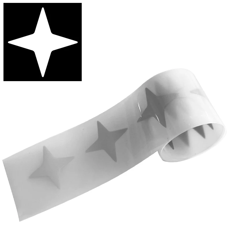 Светоотражающая нашивка лента, горячее тиснение, фольга, большая собака, кость, одежда, утюжок, DIY аксессуары, наклейки, теплопередача, железная кожа