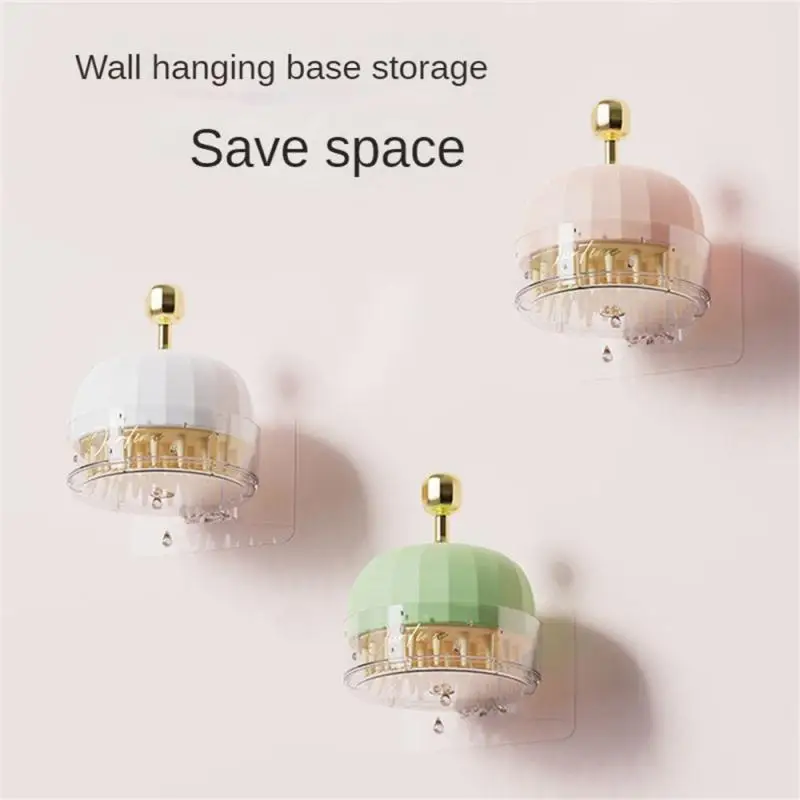 

Soft Shampoo Massage Comb Craetive Cute Design Bath Brush Head Body Scalp Massage Comb Grasper Hair Care Round Wall Hanging