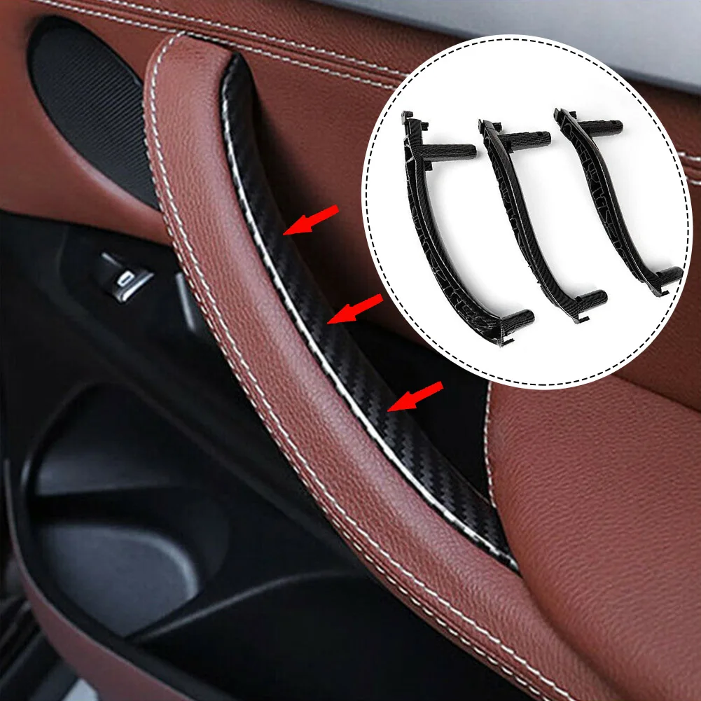 

3 PCS/set For BMW F15 F16 X6 2014-2018 Door Panel Interior Handle Pull Trim Cover Brand New And High Quality