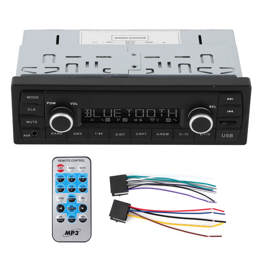 

Автомобильный MP3-плеер, 12 В, аудио, FM-радио, громкая связь, широковещательный U-диск
