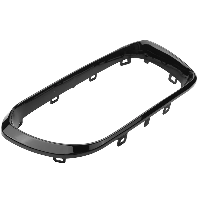 

3X Bright Black In The Net Frame Decoration In The Grid Grille Modified Parts For 2015-2018 BMW 1 Series F20 F21