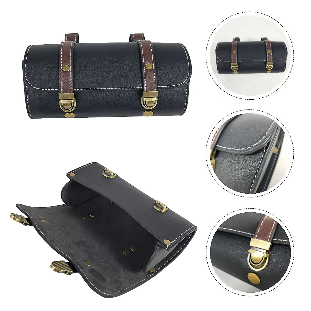 

Motorcycle Seat Bag Bike Tail Side Pouch Tool Car Handlebar Lazyback Saddle