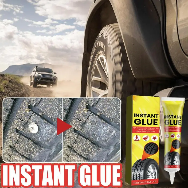 Пластырь для шин клей быстрой фиксации ремонта герметик боковых стен автомобиля