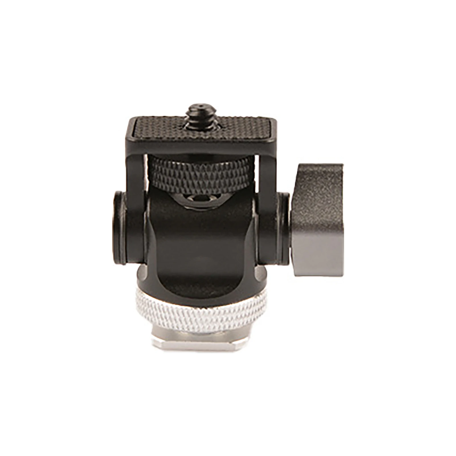 

Hot Shoe Adapter Microphone Damping Flash Stand Fill Light Adjustable Bracket Camera Monitor Mini 1/4In Screw Tripod Head
