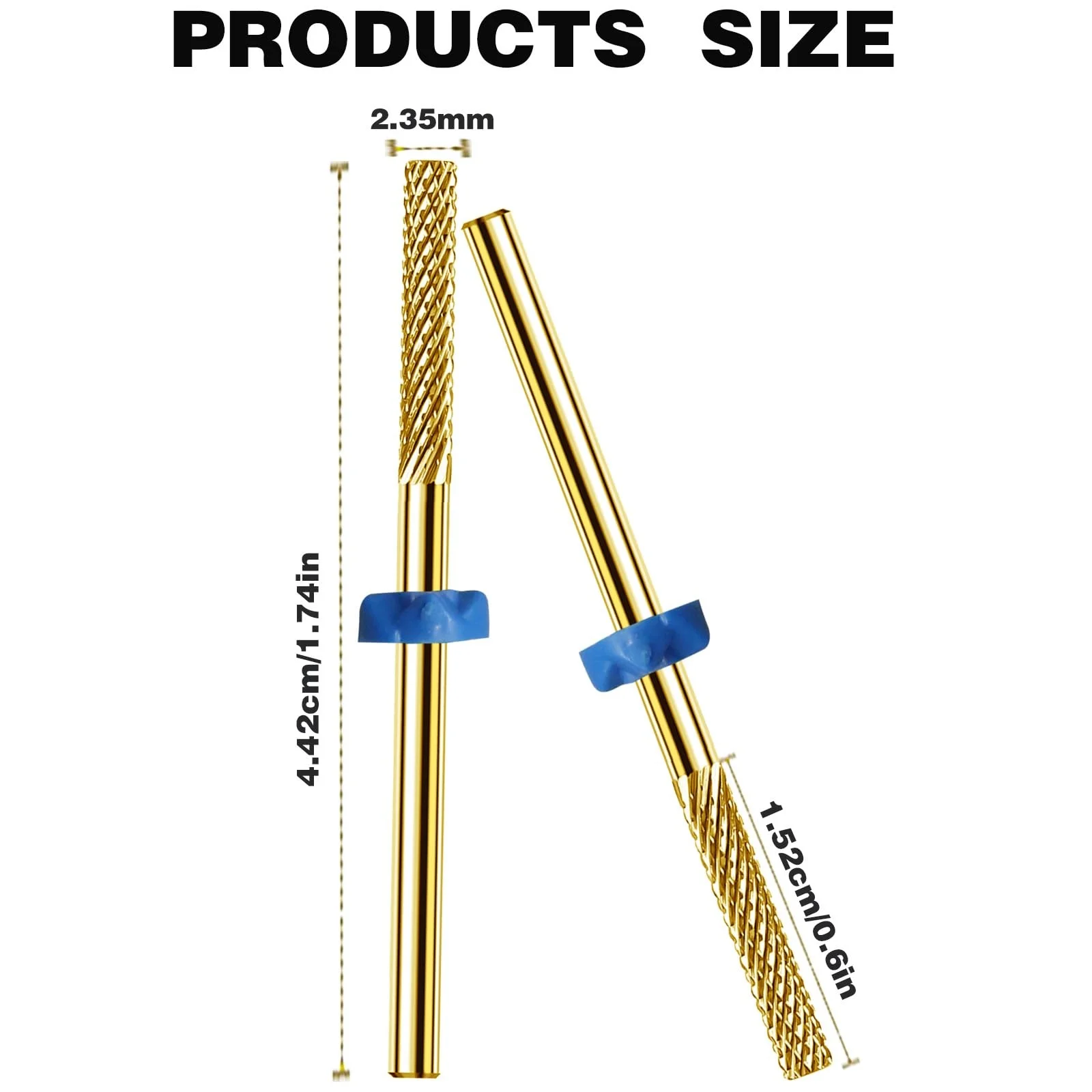 Сверло для ногтей профессиональное сверло удаления кутикулы 3/32 дюйма дрели