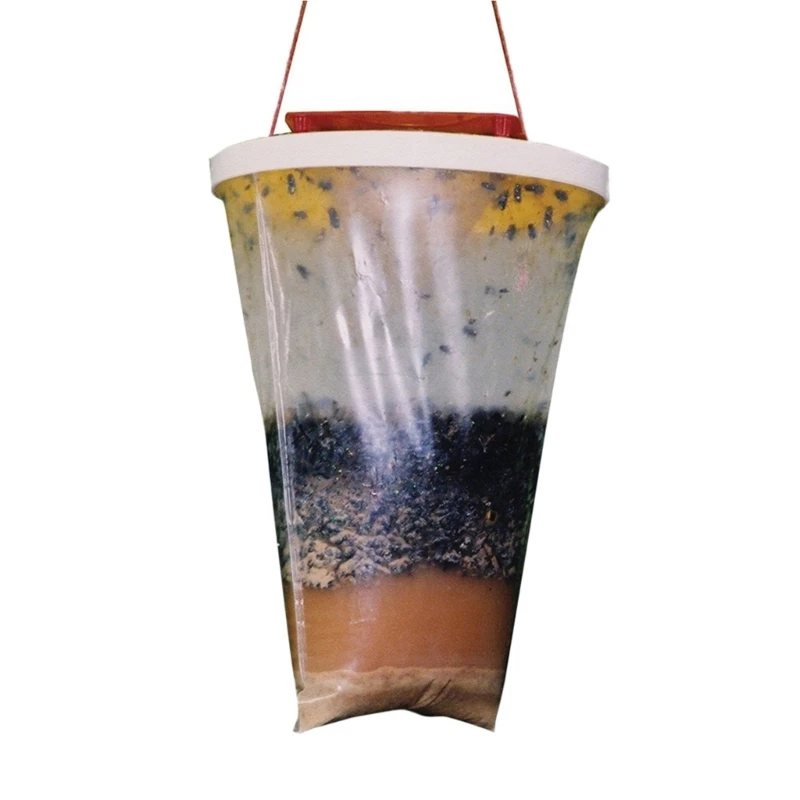 

Outdoor Fly Killer for Garden Horse Barn Dump Disposable Fly Traps with Fly Bait