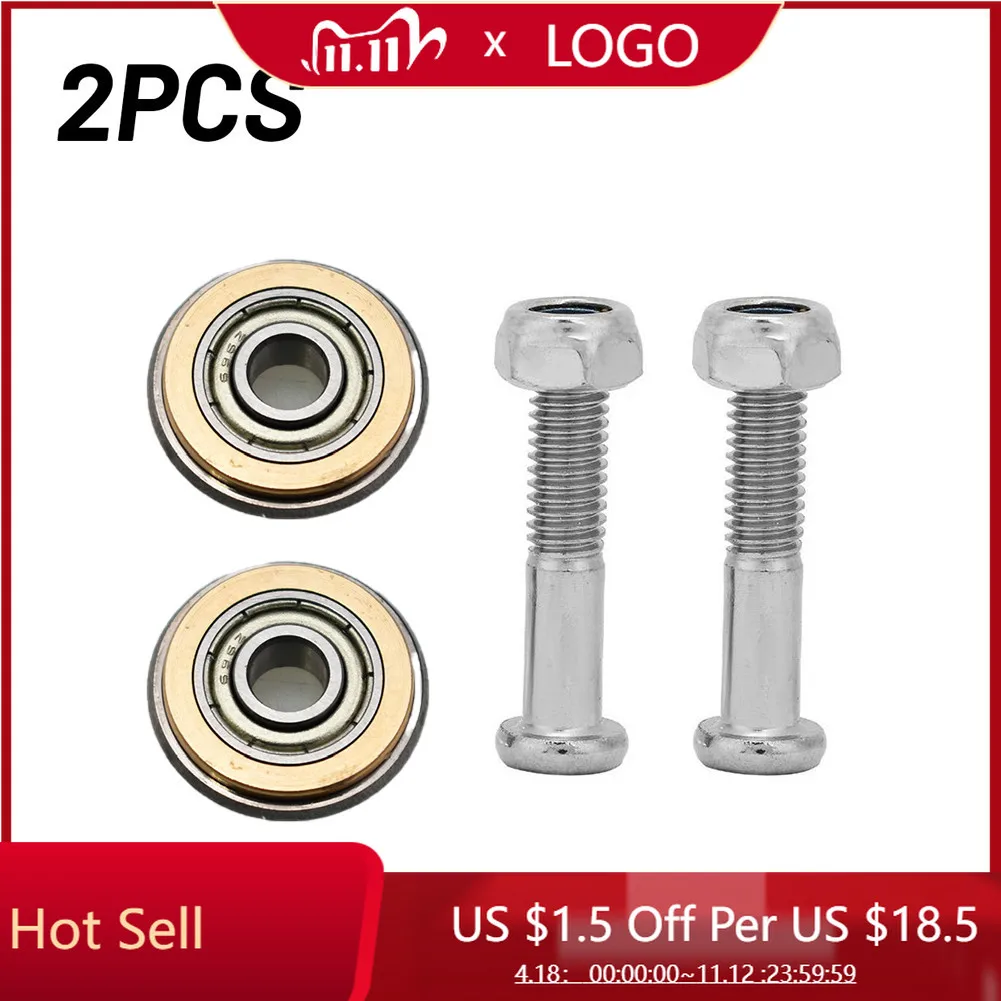 

2Pcs Tile Ceramic Cutter Tungsten Carbide Bearing Glass Cutter Blade Wheel For Tile Brick Cutting Machine 22x6x6mm