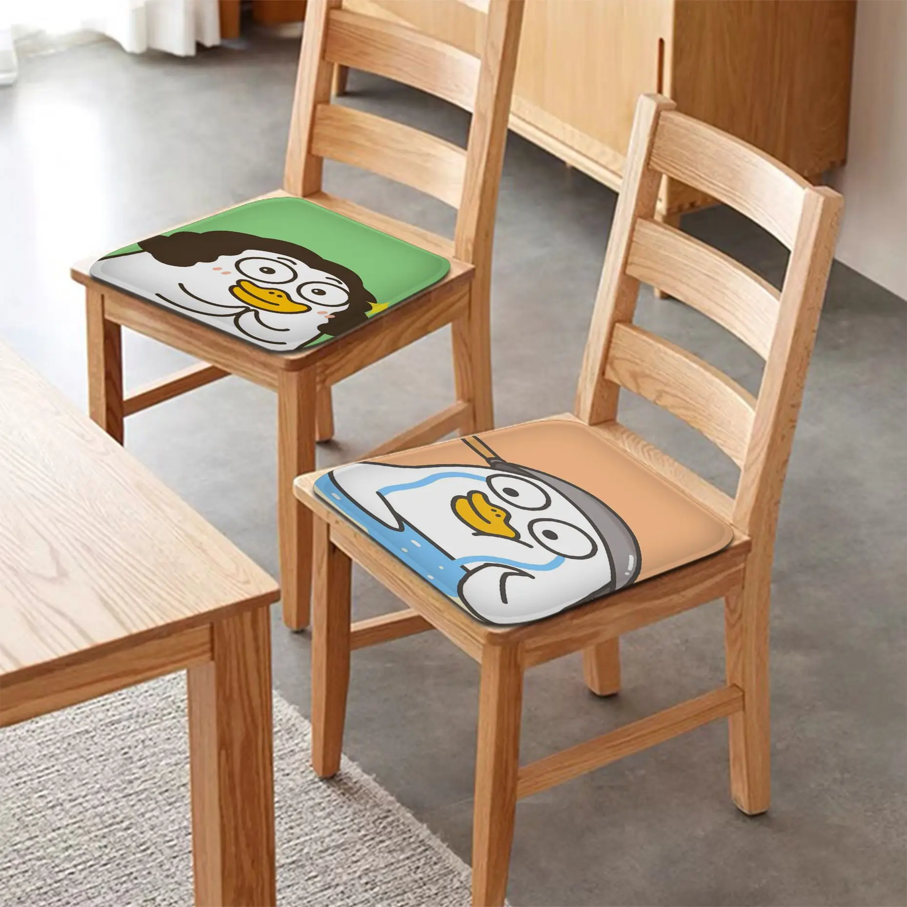 

Cute Animals Home Decor Cartoon duck Square Stool Pad Patio Home Kitchen Chair Seat Cushion Pads Sofa Seat 40x40cm Chair Mat Pad