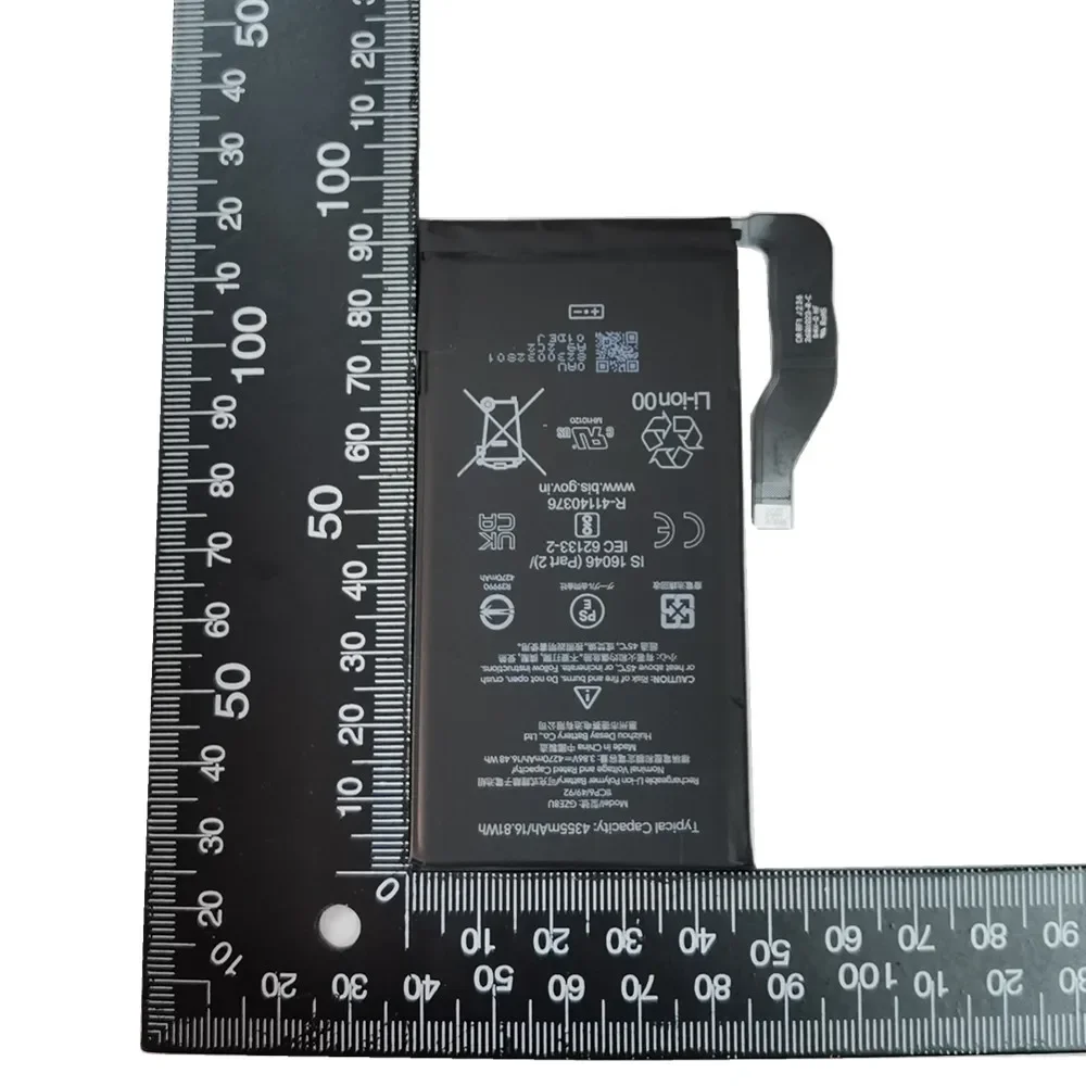 Фото Новый аккумулятор GZE8U 4355 мАч для Google Pixel 7 Pixel7 GVU6C GQML3, аккумуляторы для мобильных телефонов, быстрая доставка + бесплатные инструменты №4