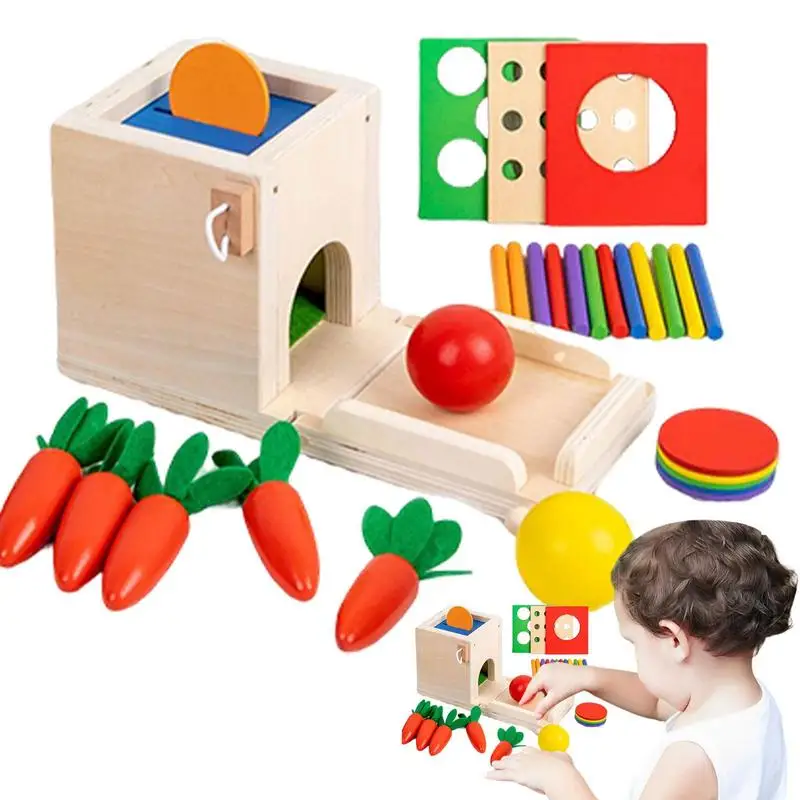 

Carrot Pulling Baby Toy Vegetable Shape Sorting Toys Harvest Matching Game For Toddler Fine Motor Skill Early Learning Preschool
