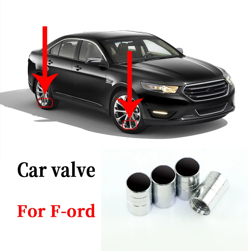 4 шт. автомобильные товары Круглый клапан Модифицированная шина металлическая
