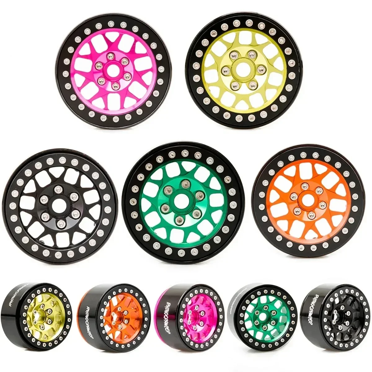 RhinoCrawler 1 9 дюйма 4 шт. алюминиевый обод для осевого SCX10 RR10 Wraith TRX4 TRX-6