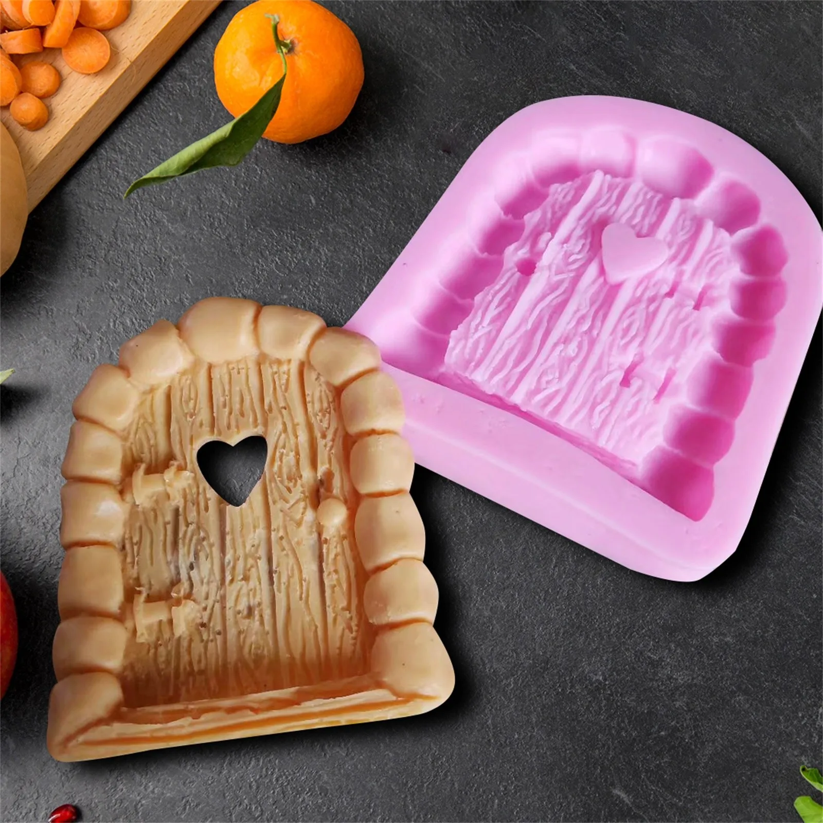 Фото 3D форма для украшения торта Firy Chocolate C ^ ake, домашняя помадная дверь, силиконовая форма для торта, конфеты, совместимы с машинами с подставкой №3