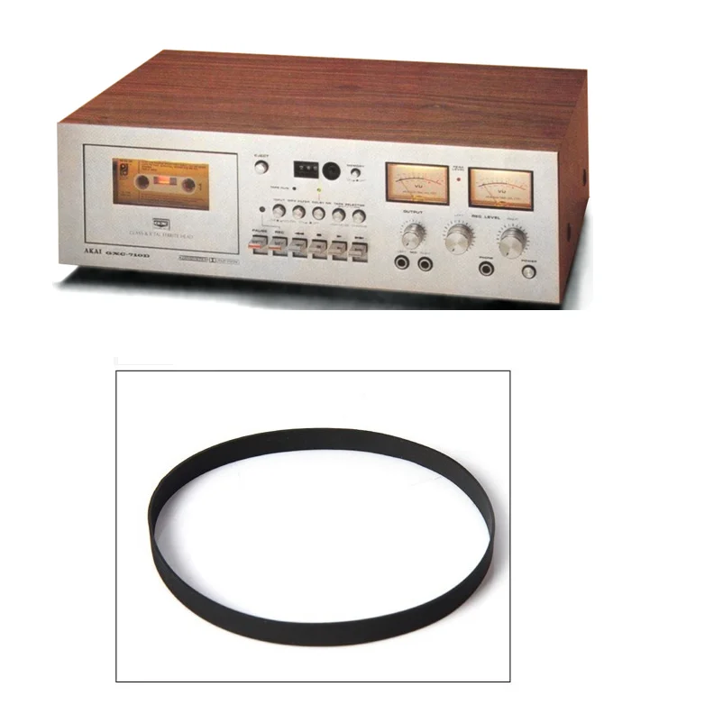 

Плоские резиновые ремни для проигрывателя FBM9.6 подходят для кассеты VCR AKAI GXC-710D и многих игроков