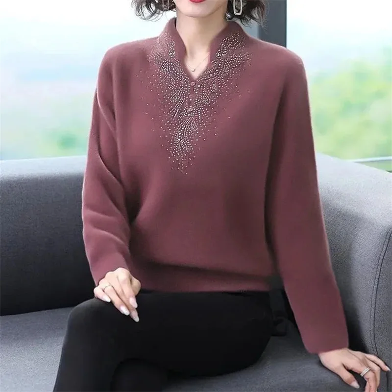 Бархатная нижняя рубашка Женская осенне-зимняя Двусторонняя немецкая бархатная