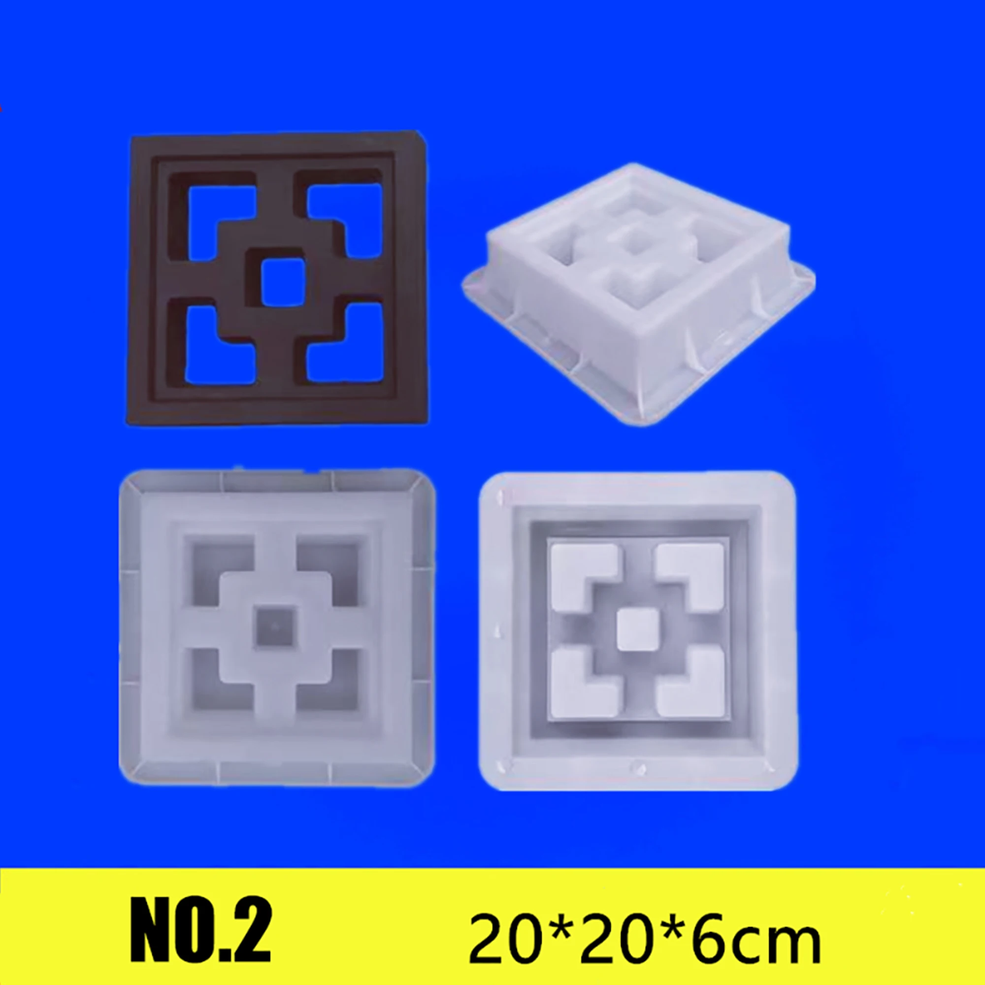 

Пластиковая форма для бетонных блоков