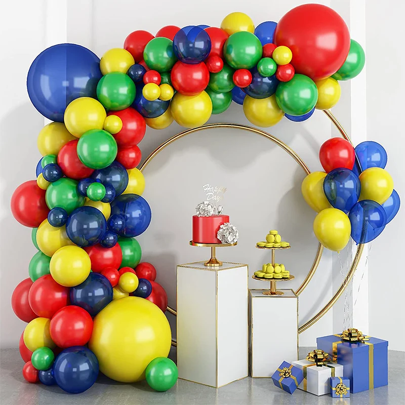 

118pcs Rainbow Latex Balloon Arch Kit Wedding Balloons Happy Birthday Girl Boy Party Decoration Anniversaire Baby Shower Globos