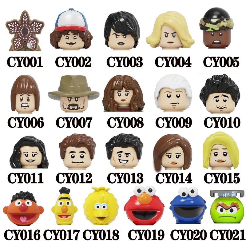 Мини-конструктор сеназс очень странные дела фигурки из фильмов Обучающие