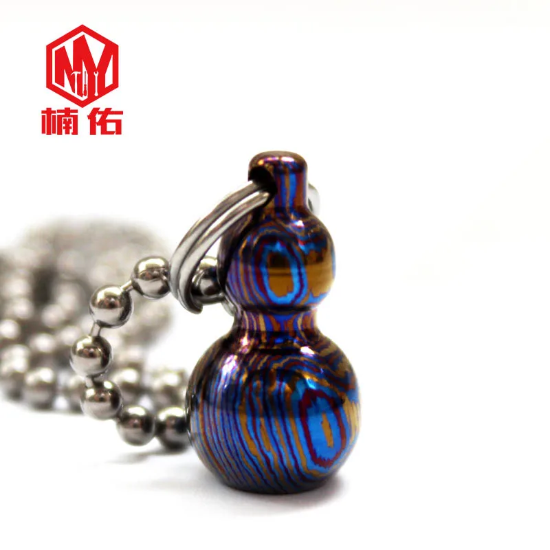 

1 шт. инструмент для повседневного использования, титановая тыква, ожерелье, подвеска, автомобильная драгоценность