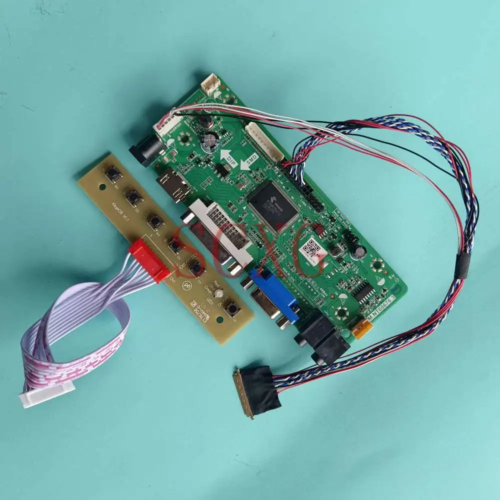

LED LCD Matrix Controller Board Work With LP133WH1-TLB1 Laptops LVDS 40 Pins 1366*768 13.3" 60Hz HDMI-Compatible VGA DVI