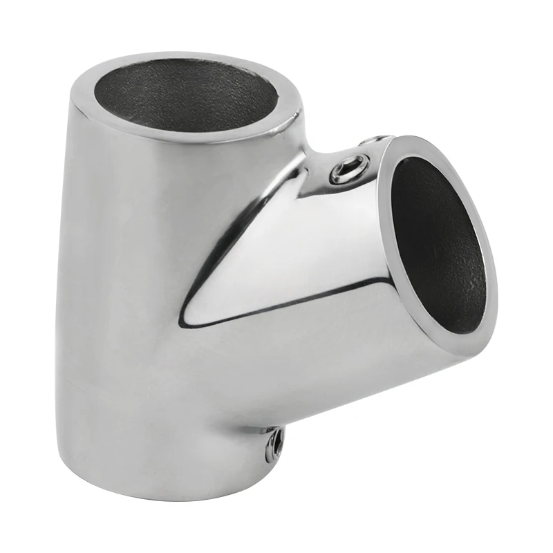 Лодка AndyMarine 222532 мм 60 °   Фитинг для поручня из нержавеющей стали 316, тройник для морских труб, подходит для лодокяхтавтомобилейприцепов. (art.: 3920dd17ff84a) - 3920dd17ff84a