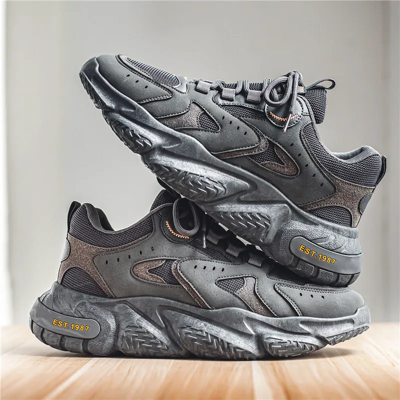 Fashion Sneakers Spring New Men Shoes Breathable Running Shoes Comfortable Casual Shoes Mesh Athletic Shoes for Men