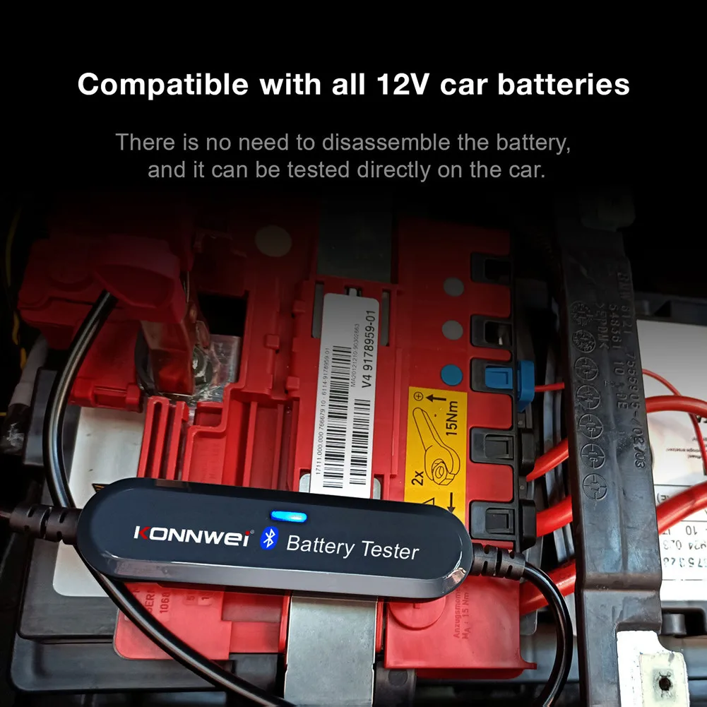 

High Quality Car Diagnostic Tools Battery Tester Diagnostic Tool Bluetooth Test Charging Tast Cranking Lead-Acid Test